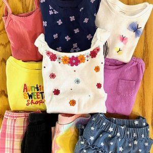 Girl's 2T Clothing Lot: Carter's, Hanna Anderson+